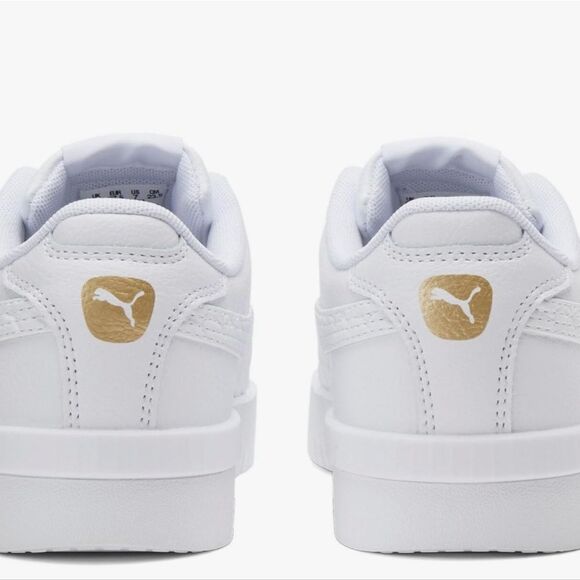 Puma Jada DBoss Sneakers- White/Team Gold - Picture 2 of 9